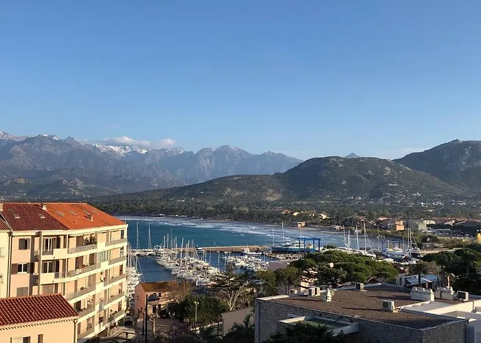 Vue - 2ch 2sdb - Parking - Vue Splendide Et Montagne Lejlighed Calvi (Corsica)